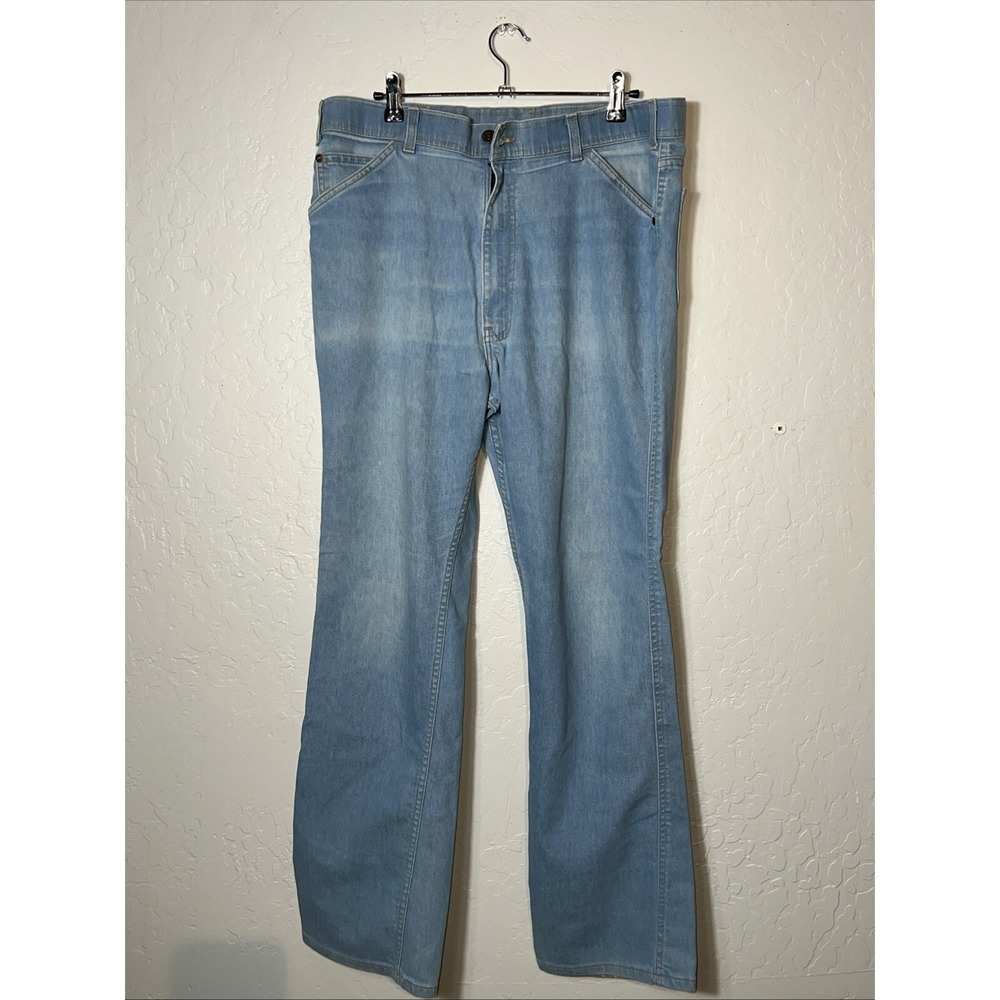 Vintage 70s Levi's Orange Tab Jeans With A Skosh More Room Mens 38x32 ✅ (274)